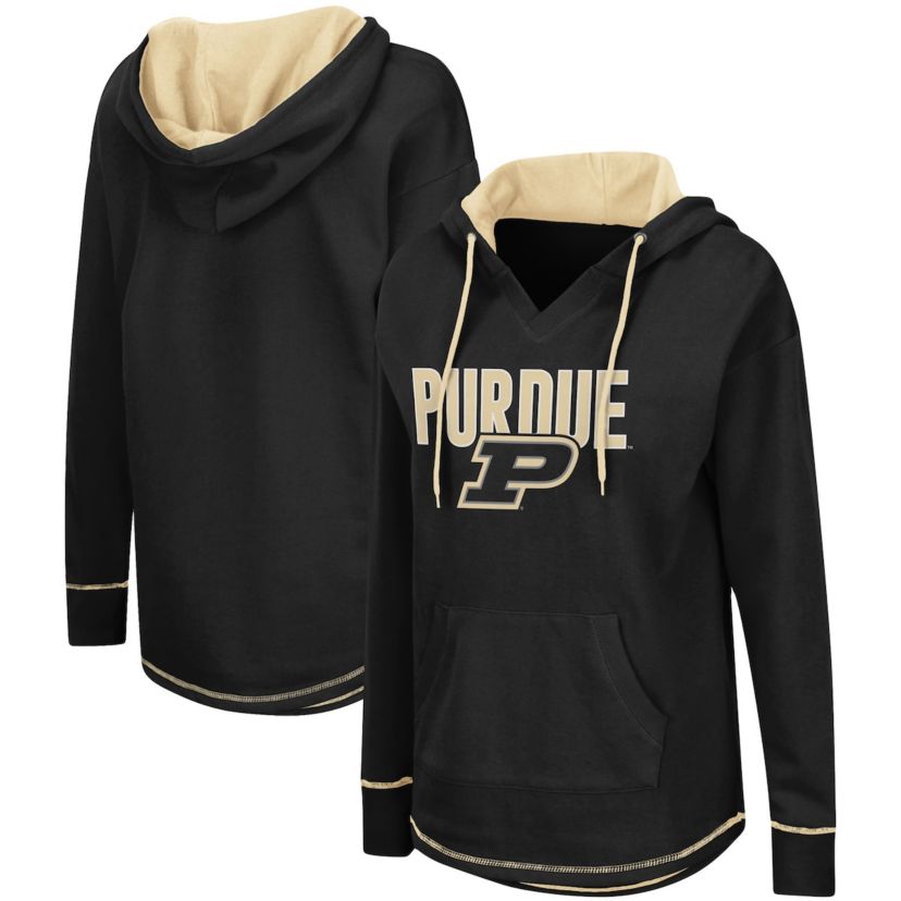 NCAA Purdue Boilermakers Tunic Pullover Hoodie