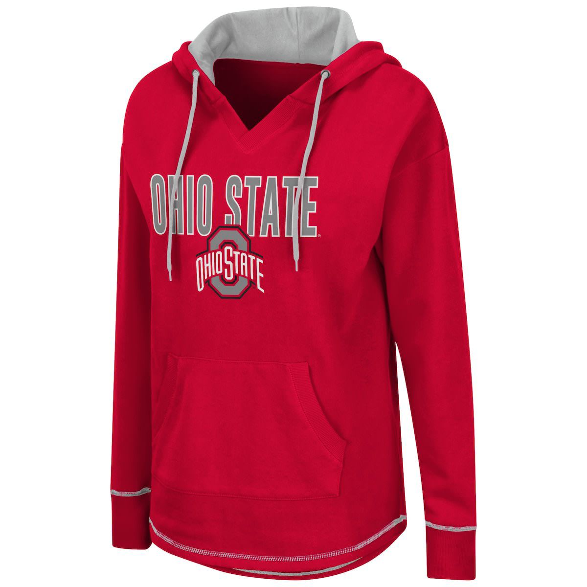 NCAA Ohio State Buckeyes Tunic Pullover Hoodie