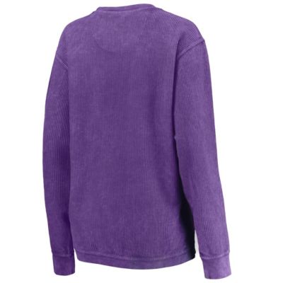 NCAA Kansas State Wildcats Comfy Cord Vintage Wash Basic Arch Pullover Sweatshirt