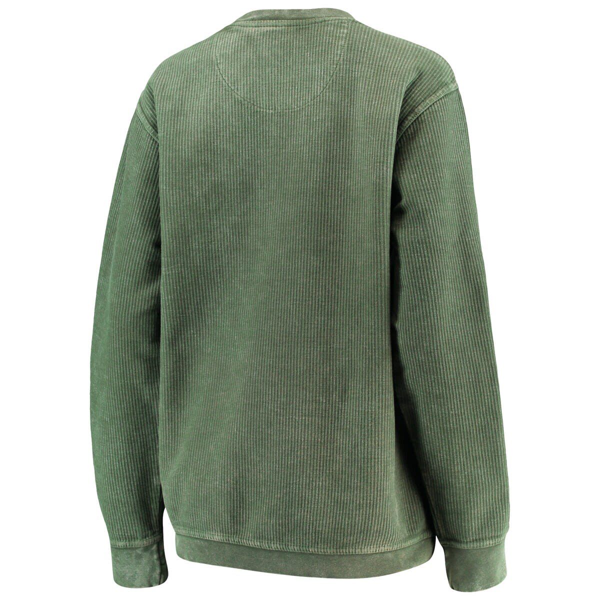 Miami (FL) Hurricanes NCAA Miami Hurricanes Comfy Cord Vintage Wash Basic Arch Pullover Sweatshirt