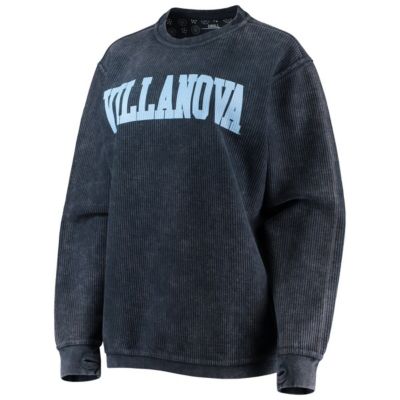 NCAA Villanova Wildcats Comfy Cord Vintage Wash Basic Arch Pullover Sweatshirt