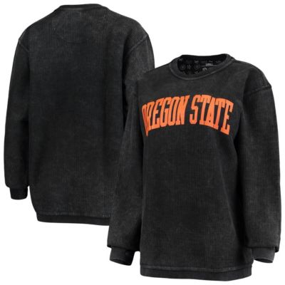 NCAA Oregon State Beavers Comfy Cord Vintage Wash Basic Arch Pullover Sweatshirt