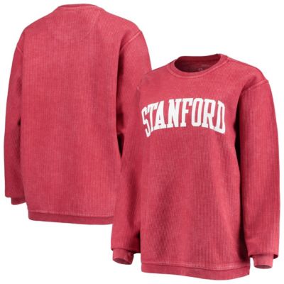 Stanford Cardinal NCAA Comfy Cord Vintage Wash Basic Arch Pullover Sweatshirt