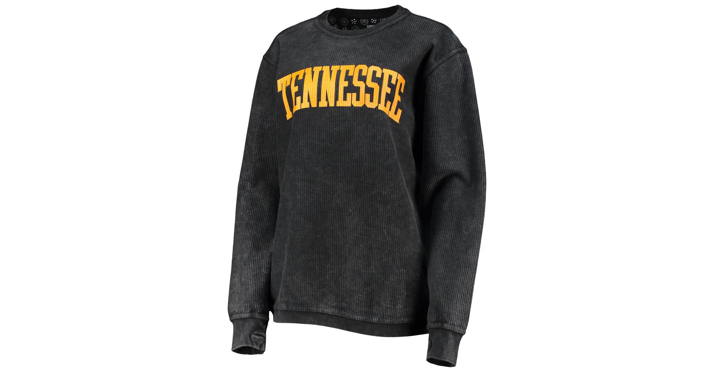 NCAA Tennessee Volunteers Comfy Cord Vintage Wash Basic Arch Pullover Sweatshirt