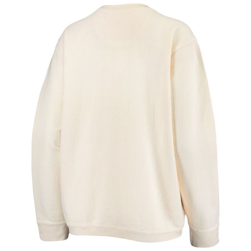NCAA Georgia Bulldogs Comfy Cord Vintage Wash Basic Arch Pullover Sweatshirt