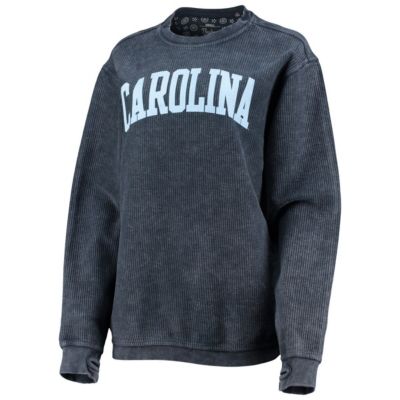 NCAA North Carolina Tar Heels Comfy Cord Vintage Wash Basic Arch Pullover Sweatshirt