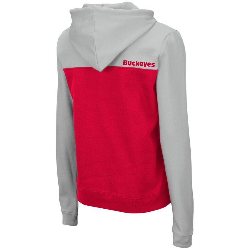 NCAA Ohio State Buckeyes Aidan Lightweight Half-Zip Hoodie