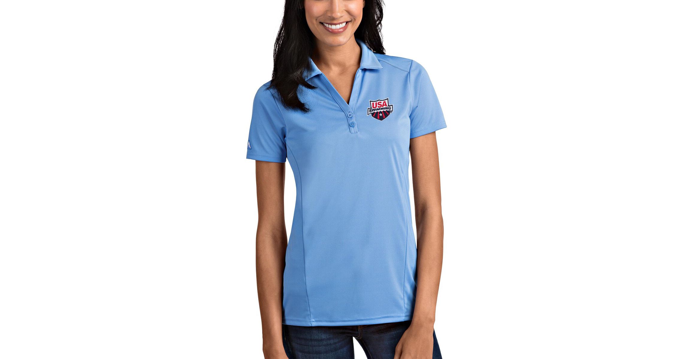 Olympics Light USA Swimming Tribute Polo