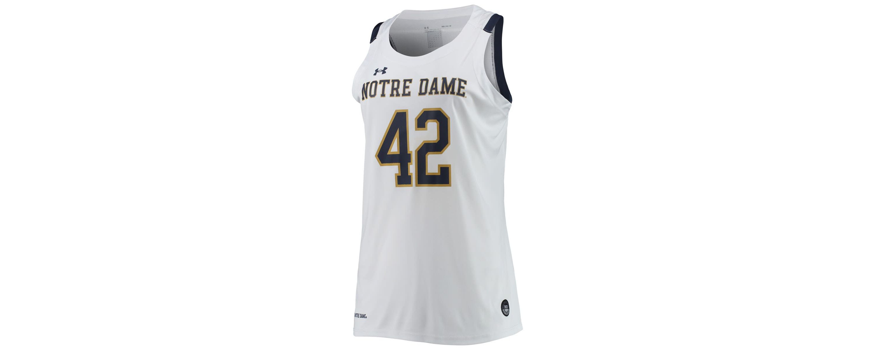 NCAA Under Armour Notre Dame Fighting Irish Replica Swingman Basketball Jersey