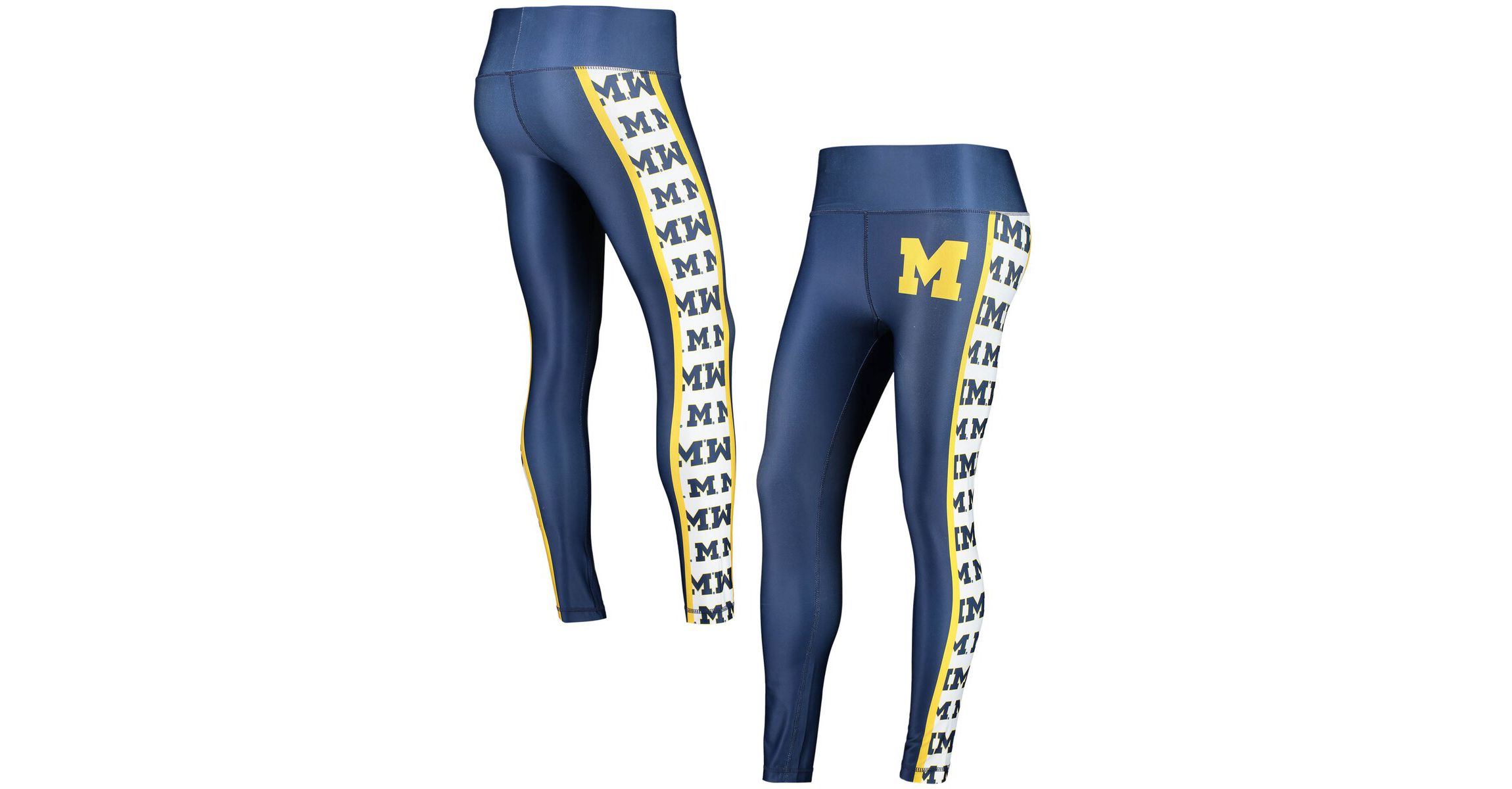 NCAA Michigan Wolverines Dormer Knit Leggings