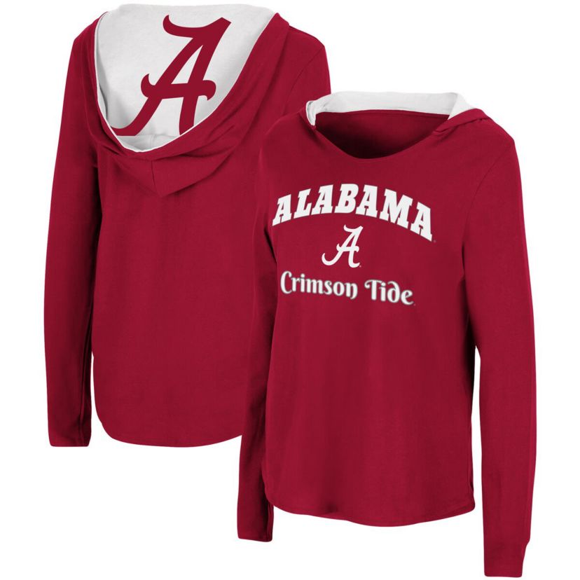 Alabama Crimson Tide NCAA Alabama Tide Catalina Hoodie Long Sleeve T-Shirt