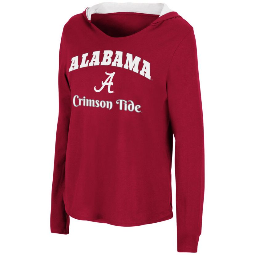 Alabama Crimson Tide NCAA Alabama Tide Catalina Hoodie Long Sleeve T-Shirt