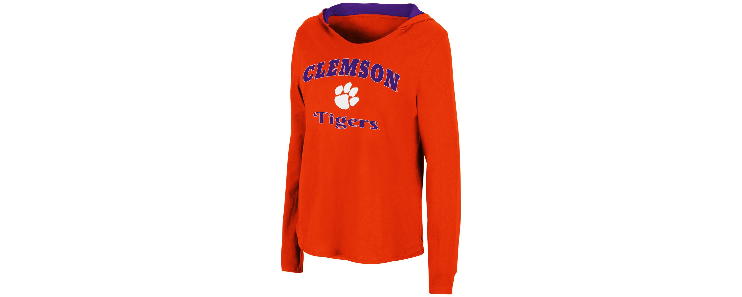 NCAA Clemson Tigers Catalina Hoodie Long Sleeve T-Shirt