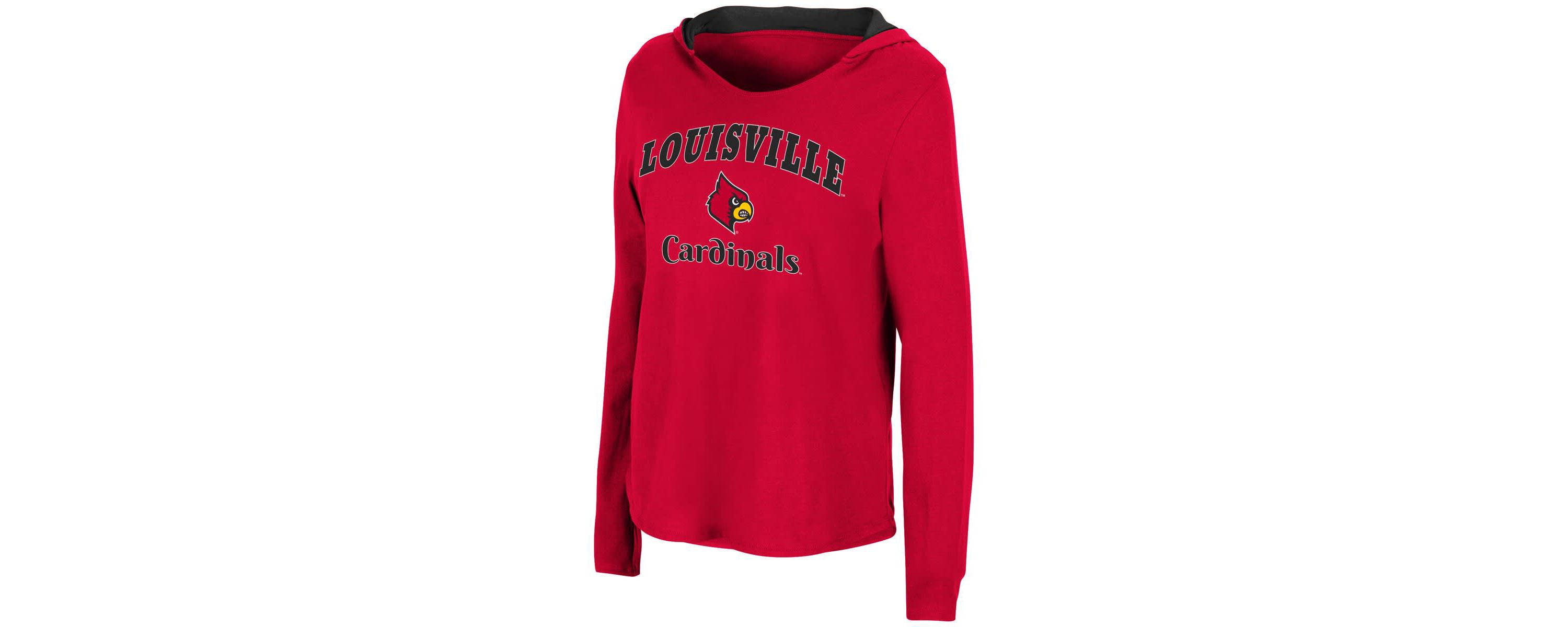 NCAA Louisville Cardinals Catalina Hoodie Long Sleeve T-Shirt