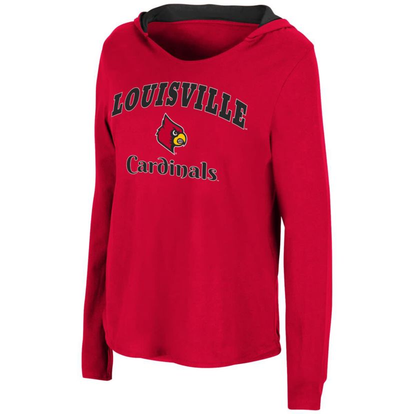 NCAA Louisville Cardinals Catalina Hoodie Long Sleeve T-Shirt
