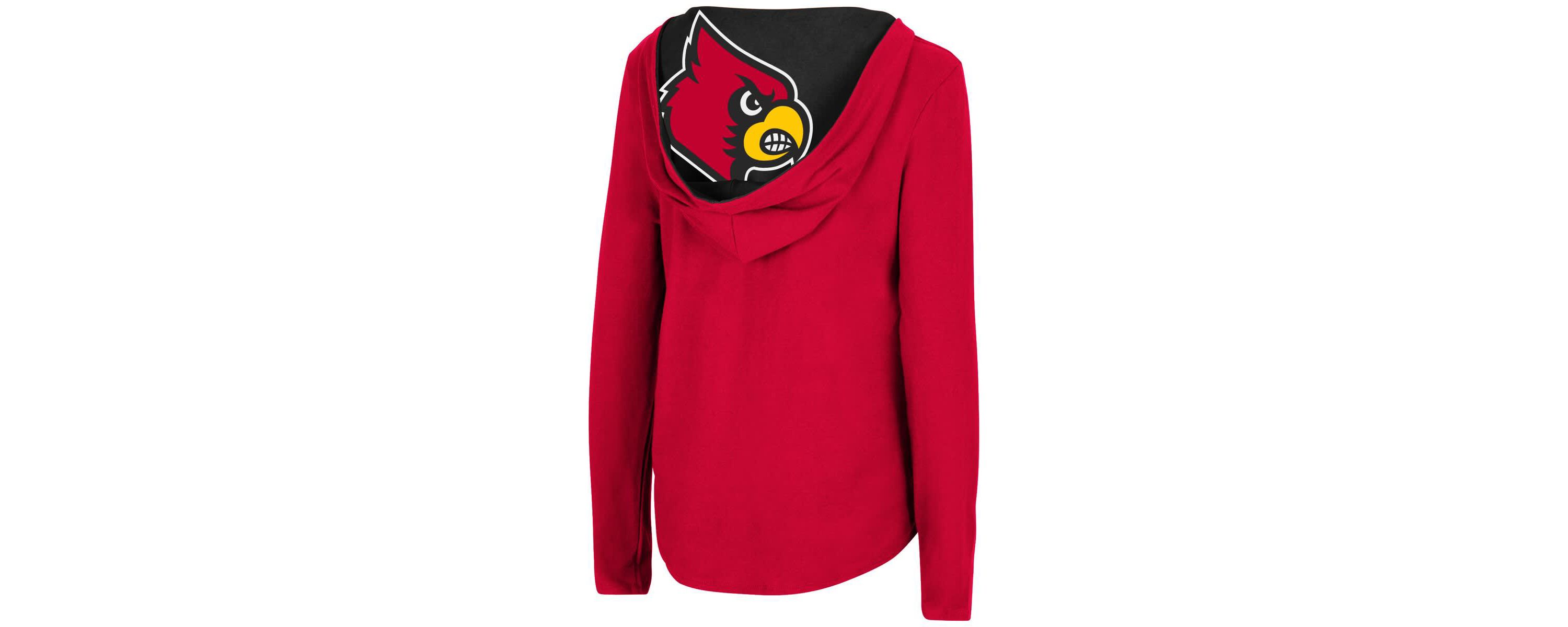NCAA Louisville Cardinals Catalina Hoodie Long Sleeve T-Shirt