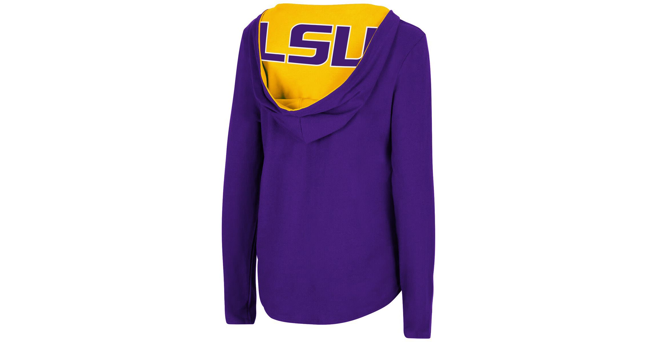 NCAA LSU Tigers Catalina Hoodie Long Sleeve T-Shirt