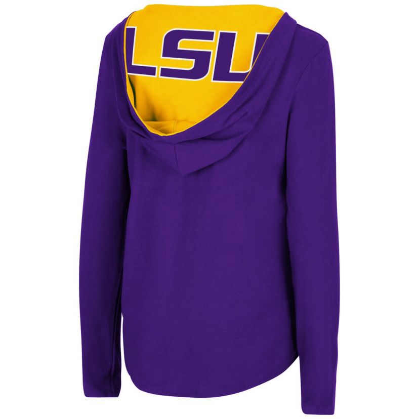 NCAA LSU Tigers Catalina Hoodie Long Sleeve T-Shirt