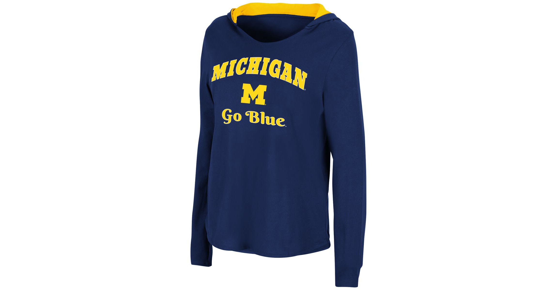 NCAA Michigan Wolverines Catalina Hoodie Long Sleeve T-Shirt