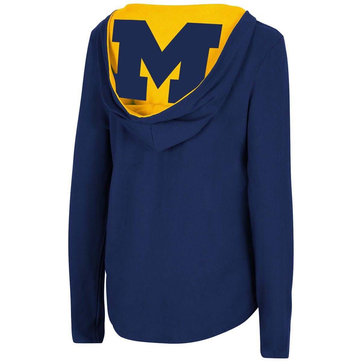 NCAA Michigan Wolverines Catalina Hoodie Long Sleeve T-Shirt
