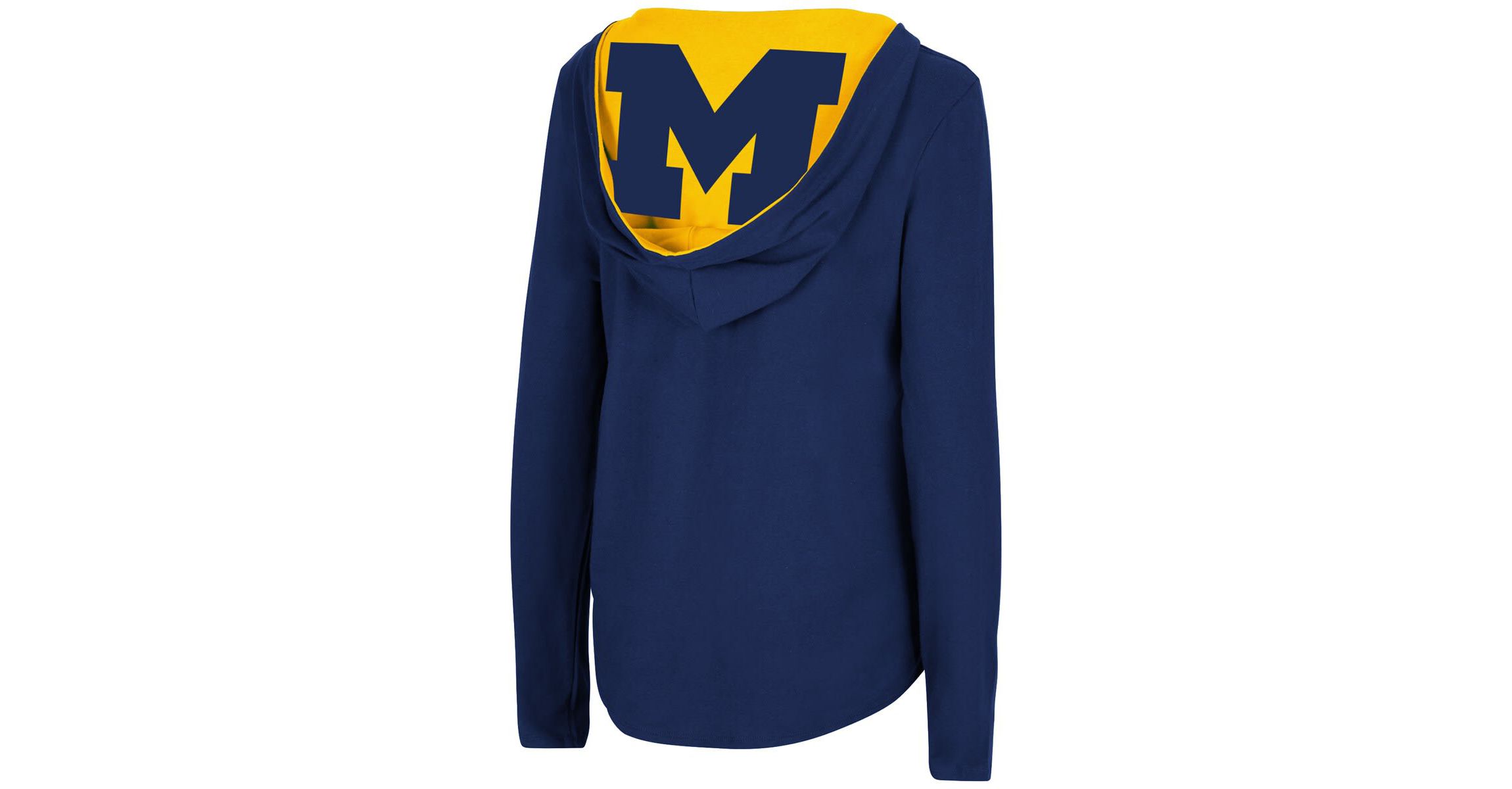 NCAA Michigan Wolverines Catalina Hoodie Long Sleeve T-Shirt