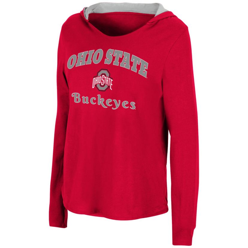 NCAA Ohio State Buckeyes Catalina Hoodie Long Sleeve T-Shirt