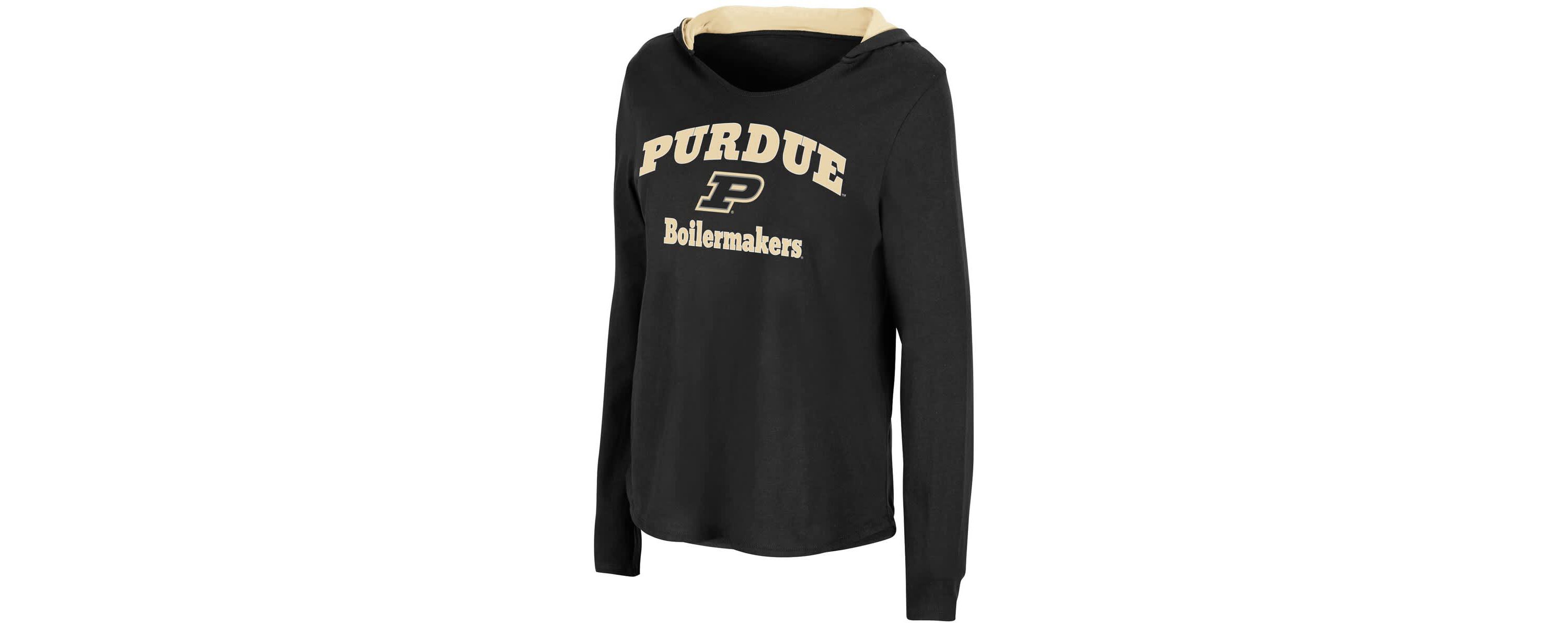 NCAA Purdue Boilermakers Catalina Hoodie Long Sleeve T-Shirt