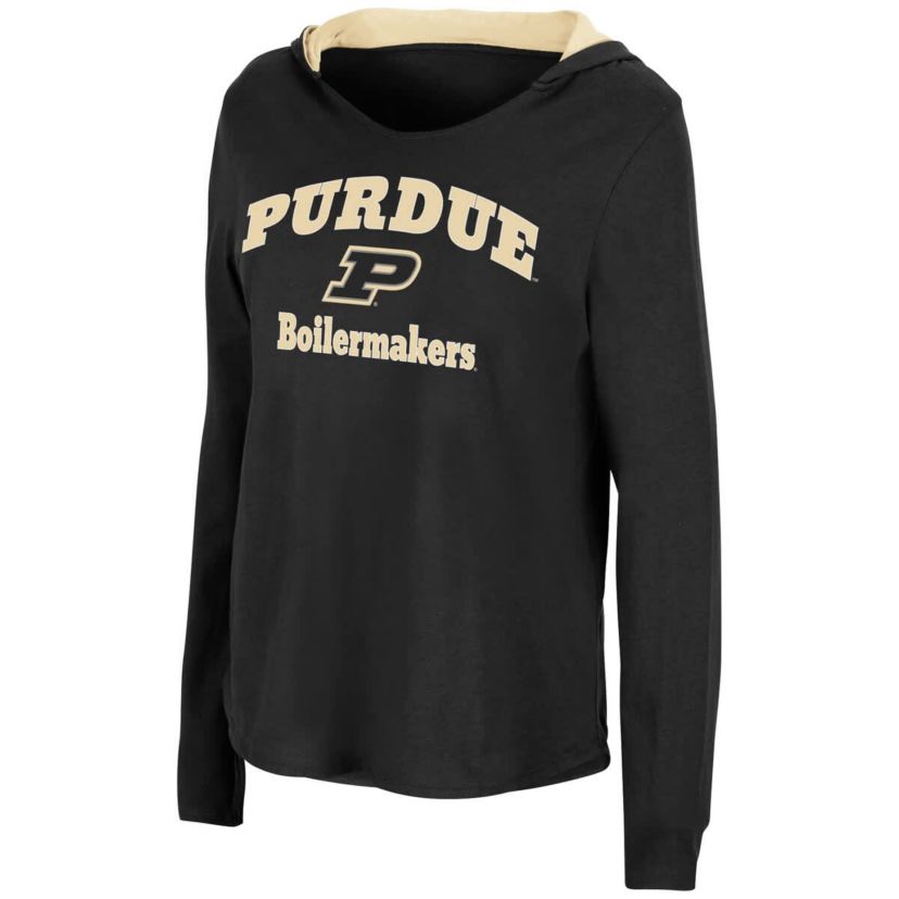 NCAA Purdue Boilermakers Catalina Hoodie Long Sleeve T-Shirt