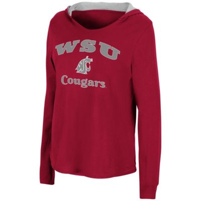 NCAA Washington State Cougars Catalina Hoodie Long Sleeve T-Shirt