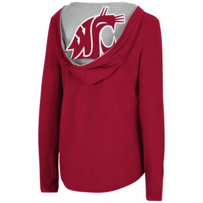 NCAA Washington State Cougars Catalina Hoodie Long Sleeve T-Shirt