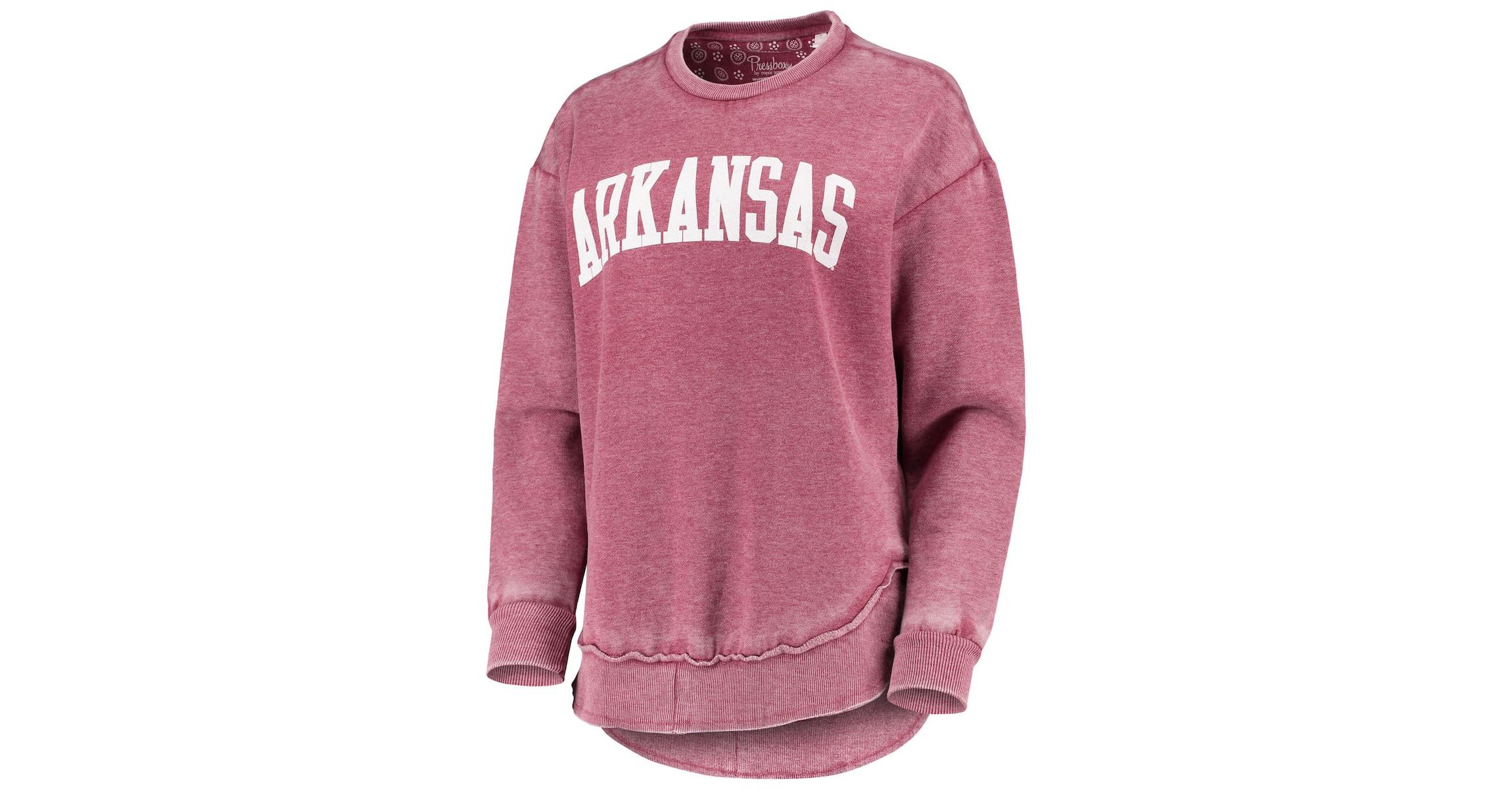 NCAA Arkansas Razorbacks Vintage Wash Pullover Sweatshirt