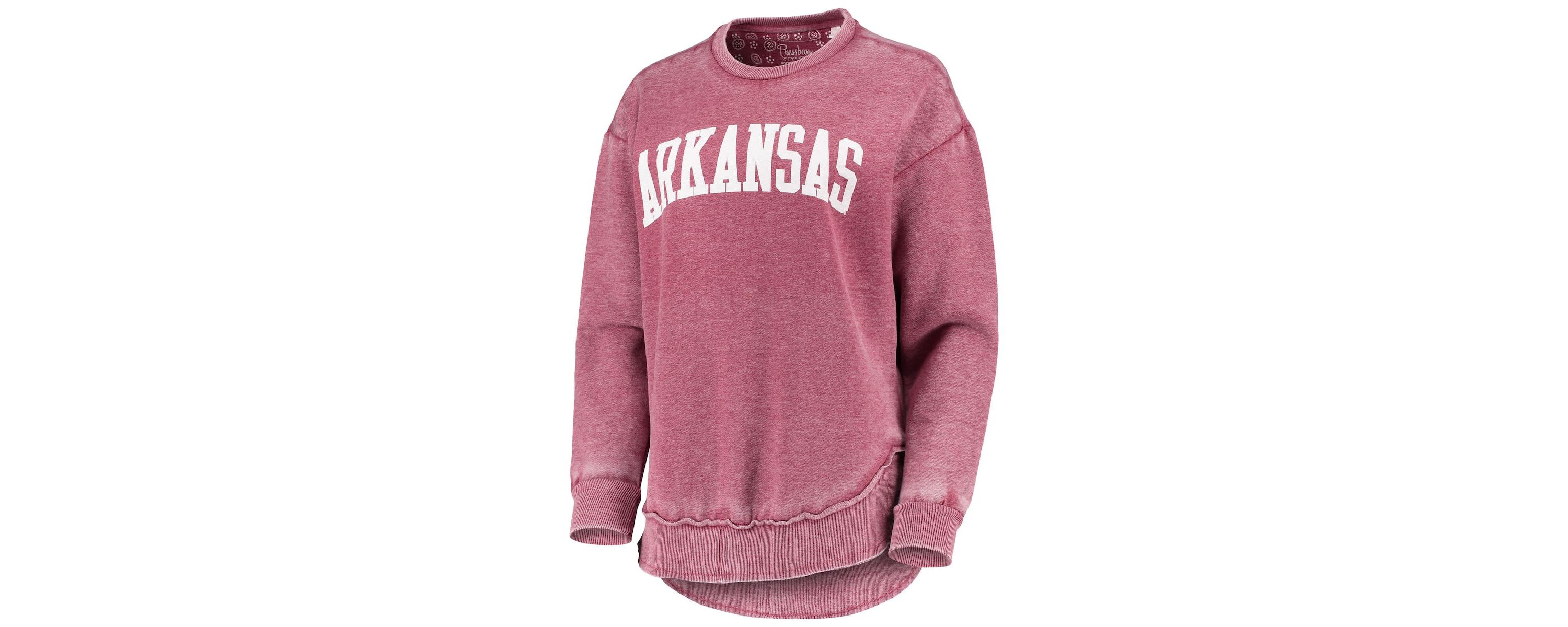 NCAA Arkansas Razorbacks Vintage Wash Pullover Sweatshirt