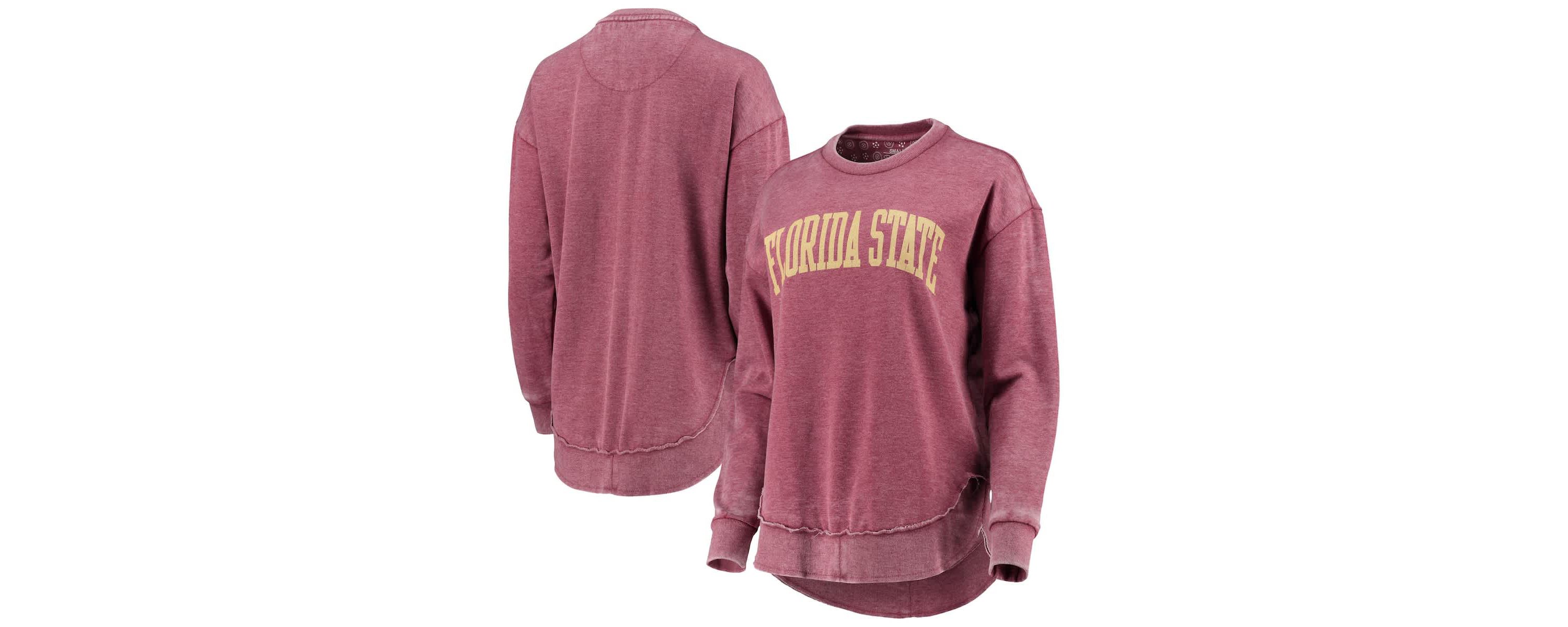 NCAA Florida State Seminoles Vintage Wash Pullover Sweatshirt