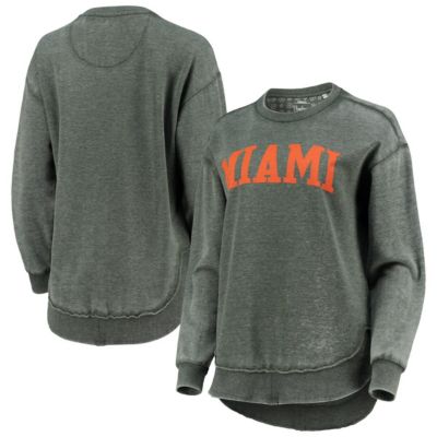 Miami (FL) Hurricanes NCAA Vintage Wash Pullover Sweatshirt