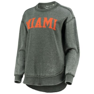 Miami (FL) Hurricanes NCAA Vintage Wash Pullover Sweatshirt