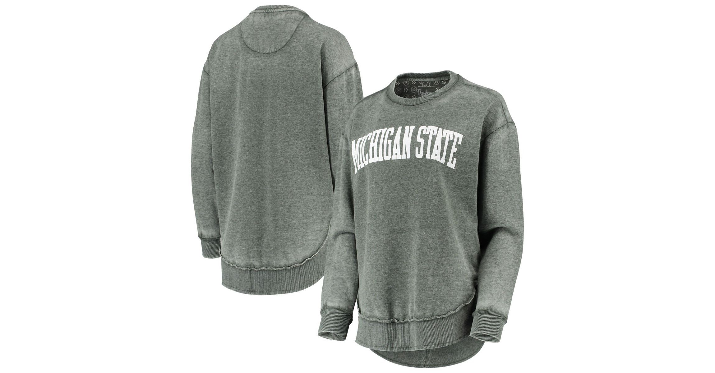 NCAA Michigan State Spartans Vintage Wash Pullover Sweatshirt