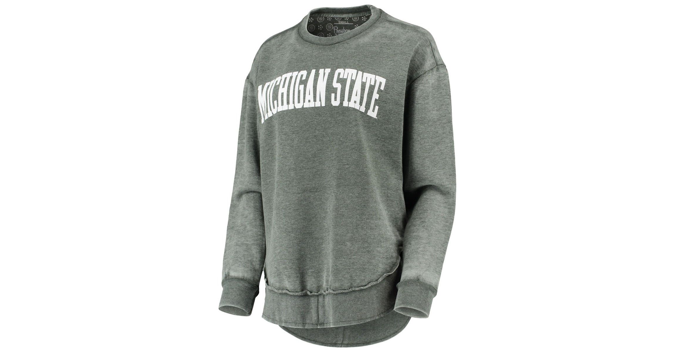 NCAA Michigan State Spartans Vintage Wash Pullover Sweatshirt