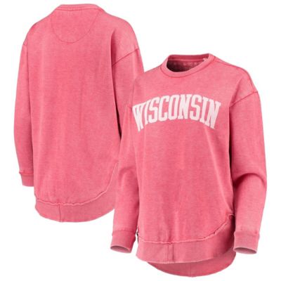 NCAA Wisconsin Badgers Vintage Wash Pullover Sweatshirt