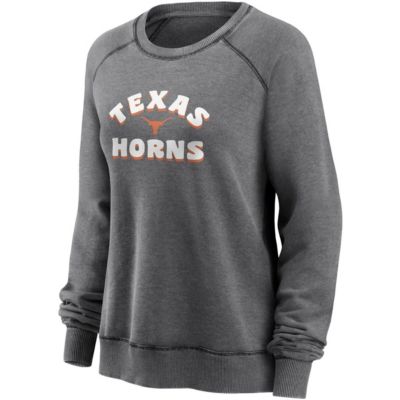 NCAA Fanatics ed Texas Longhorns Retro Raglan Pullover Sweatshirt