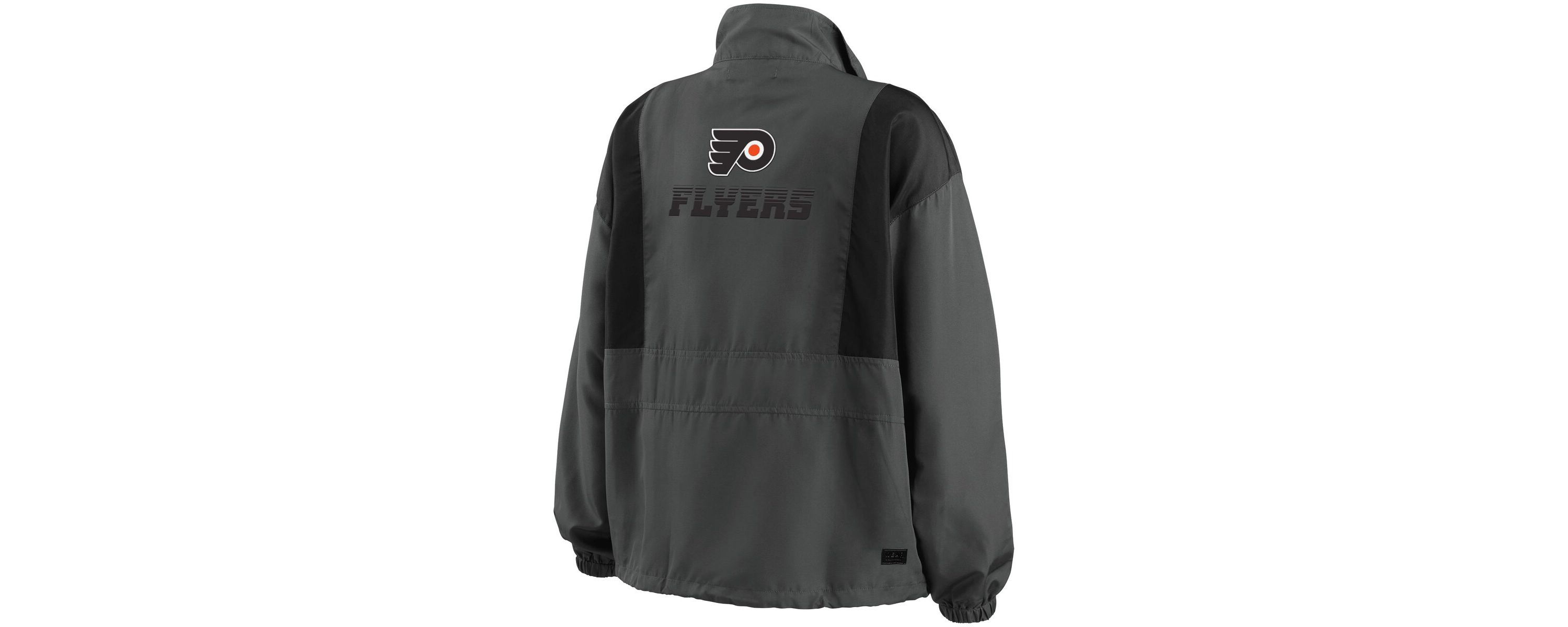 NHL Philadelphia Flyers Popover Packable Half-Zip Jacket