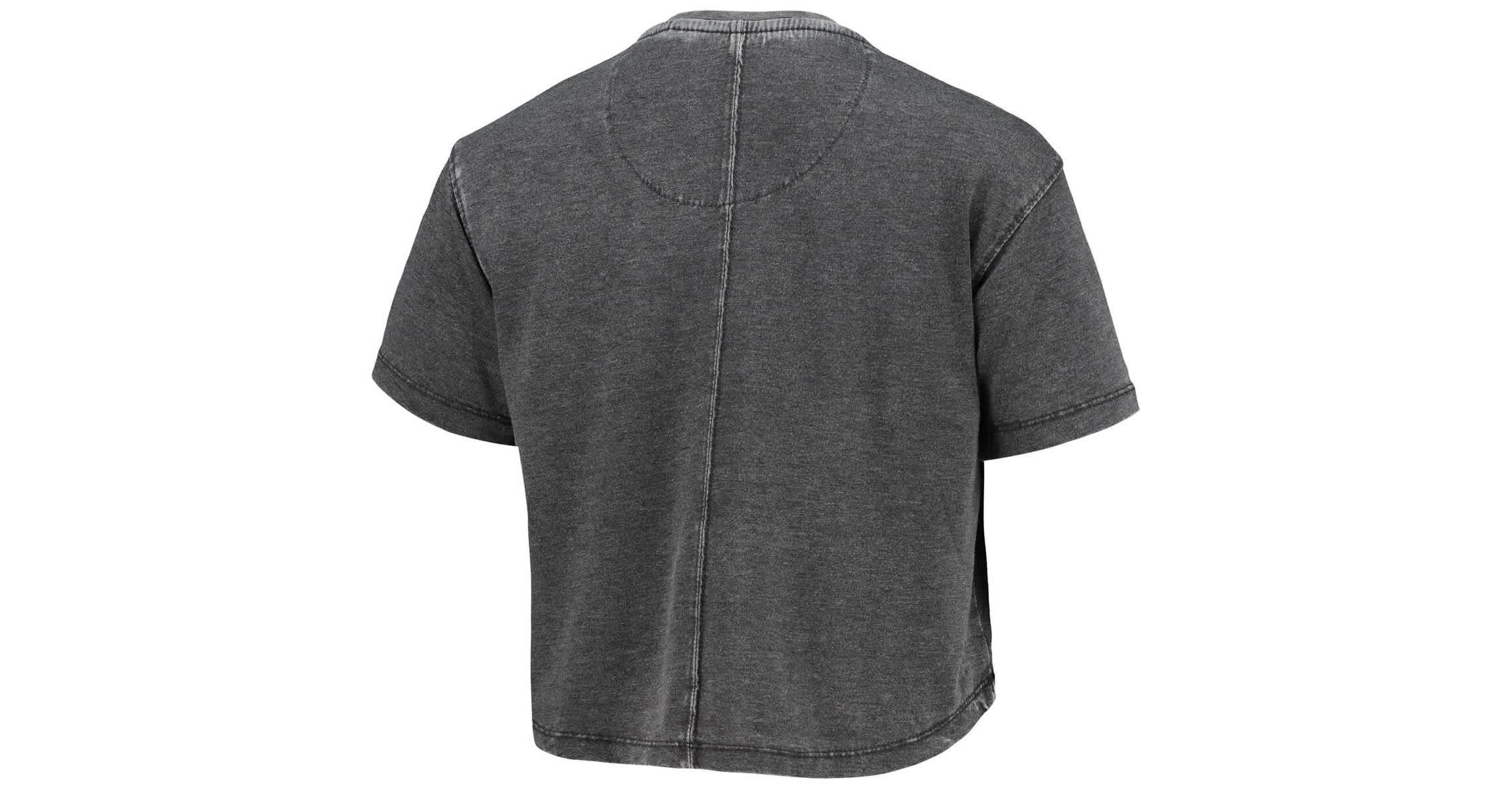 NCAA Tennessee Volunteers Edith Vintage Burnout Crop T-Shirt