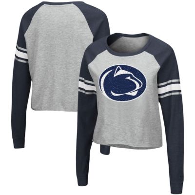 NCAA ed Penn State Nittany Lions Decoder Pin Raglan Long Sleeve T-Shirt