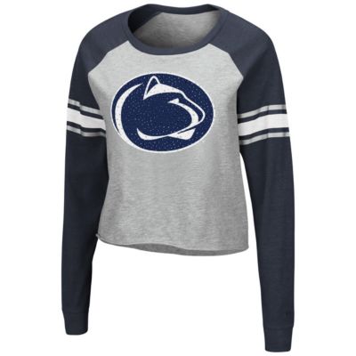 NCAA ed Penn State Nittany Lions Decoder Pin Raglan Long Sleeve T-Shirt