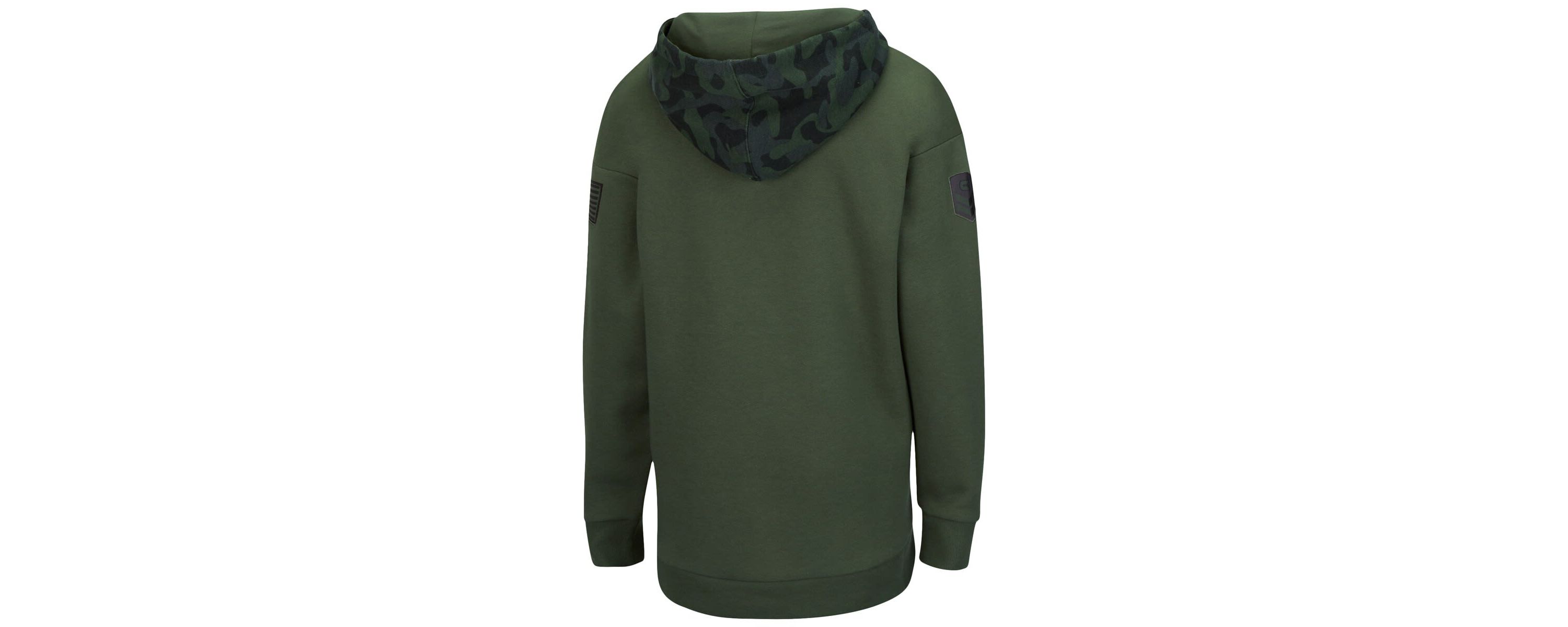NCAA Clemson Tigers OHT Military Appreciation Extraction Chevron Pullover Hoodie