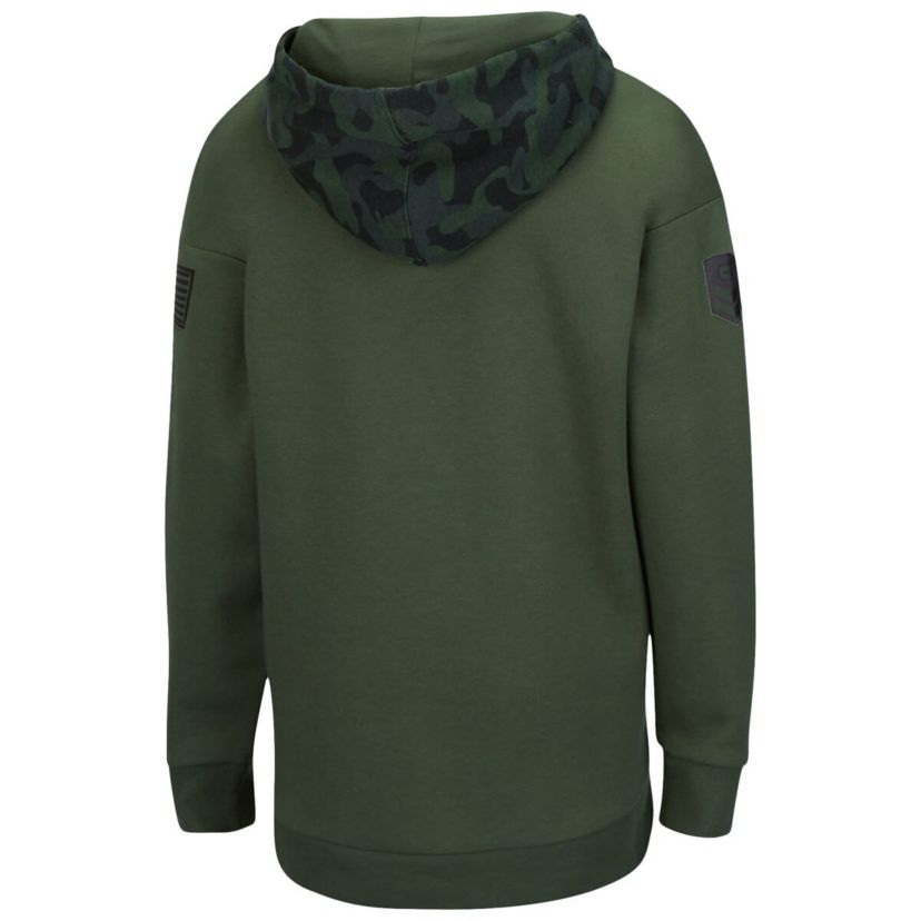 NCAA Clemson Tigers OHT Military Appreciation Extraction Chevron Pullover Hoodie