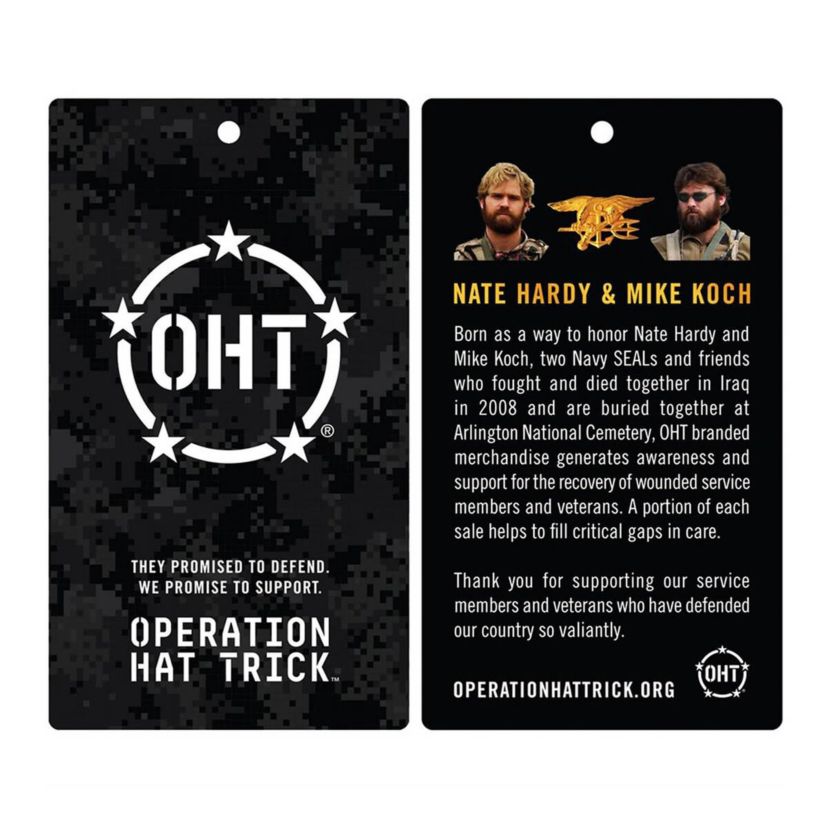 NCAA Iowa Hawkeyes OHT Military Appreciation Officer Arctic Fitted Lightweight 1/4-Zip Jacket