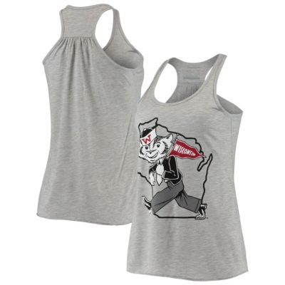 NCAA Wisconsin Badgers Vintage Racerback Tank Top