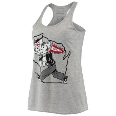 NCAA Wisconsin Badgers Vintage Racerback Tank Top