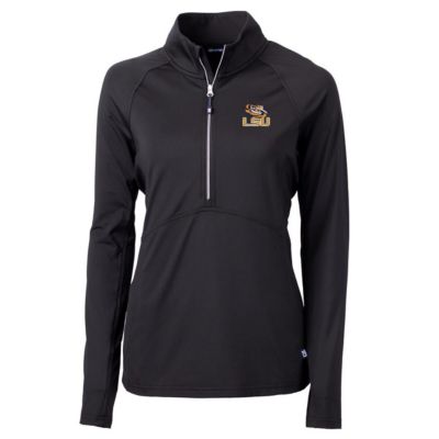 NCAA LSU Tigers Adapt Eco Knit Half-Zip Pullover Jacket