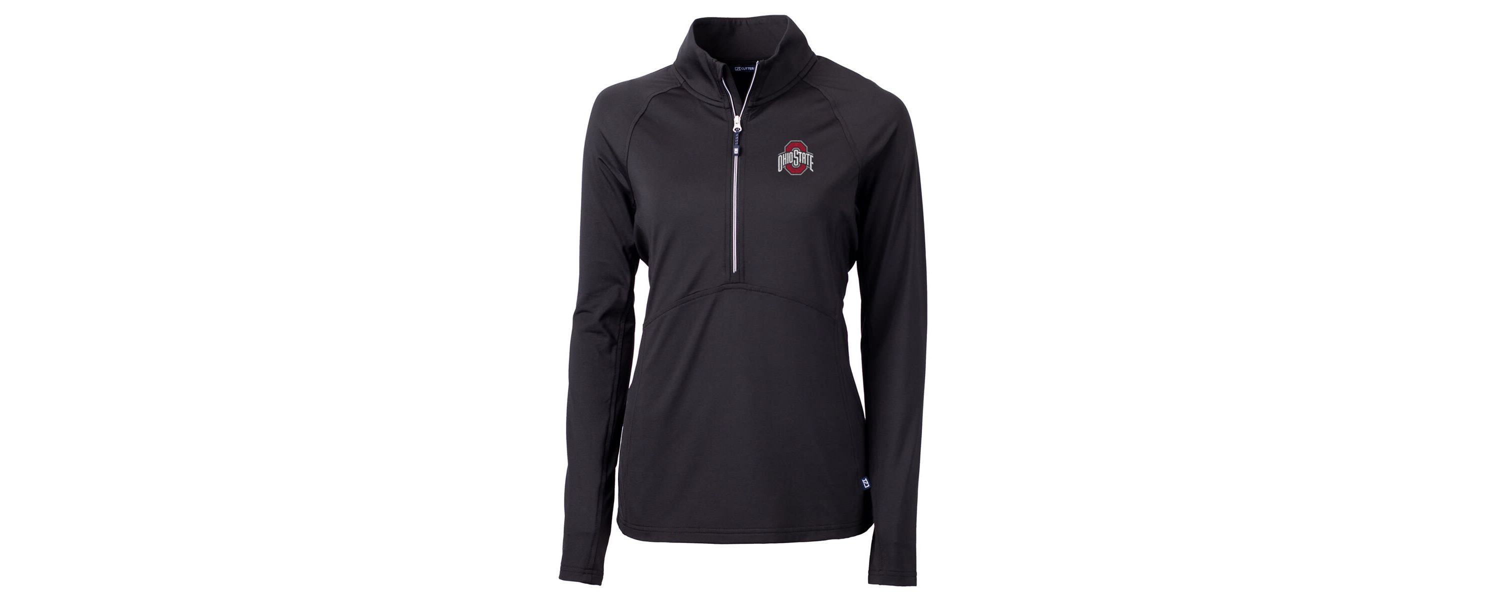 NCAA Ohio State Buckeyes Adapt Eco Knit Half-Zip Pullover Jacket